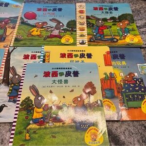 2 bonus book🎁🎁Lot of 6 Pip and Posy Chinese Books Collection Axel Scheffler